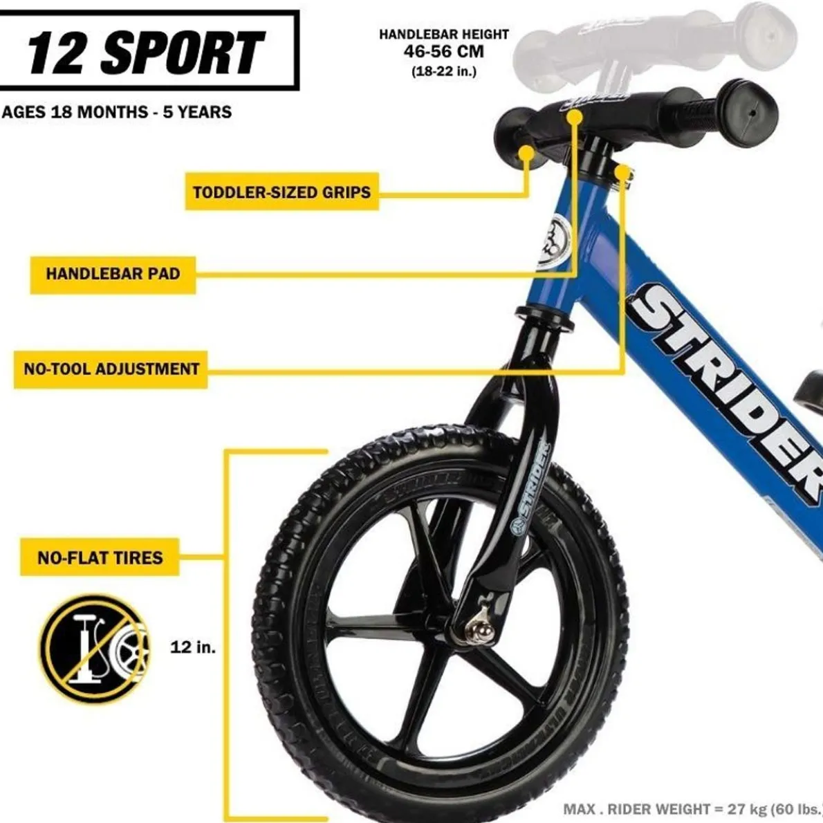12 Sport Balance Bike