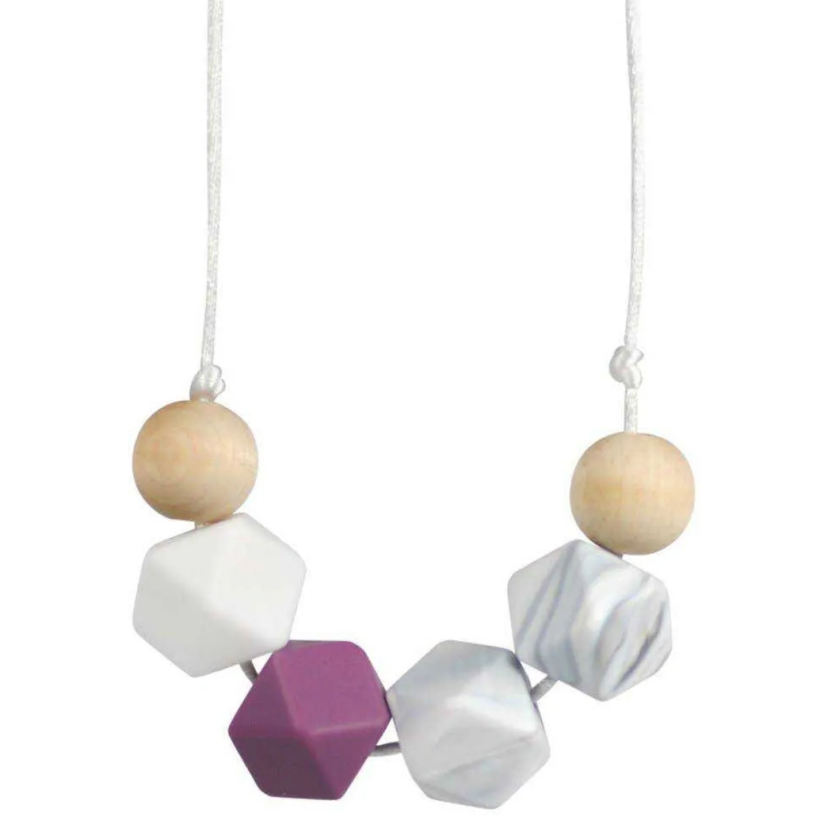 Adult Geometric Teething Necklace