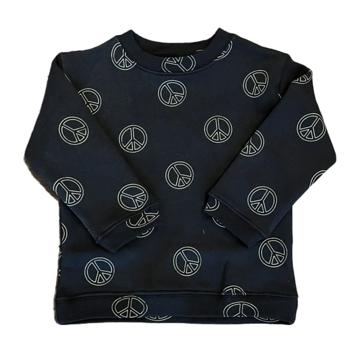 All Over Peace Sign Best Friend Crew