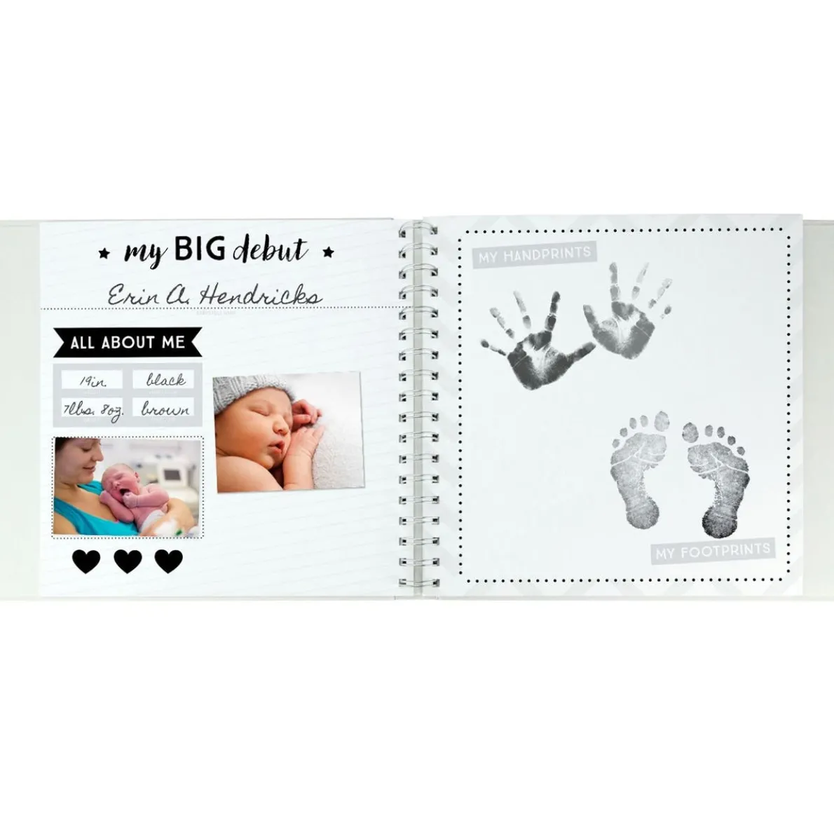 Baby Book & Sticker Set