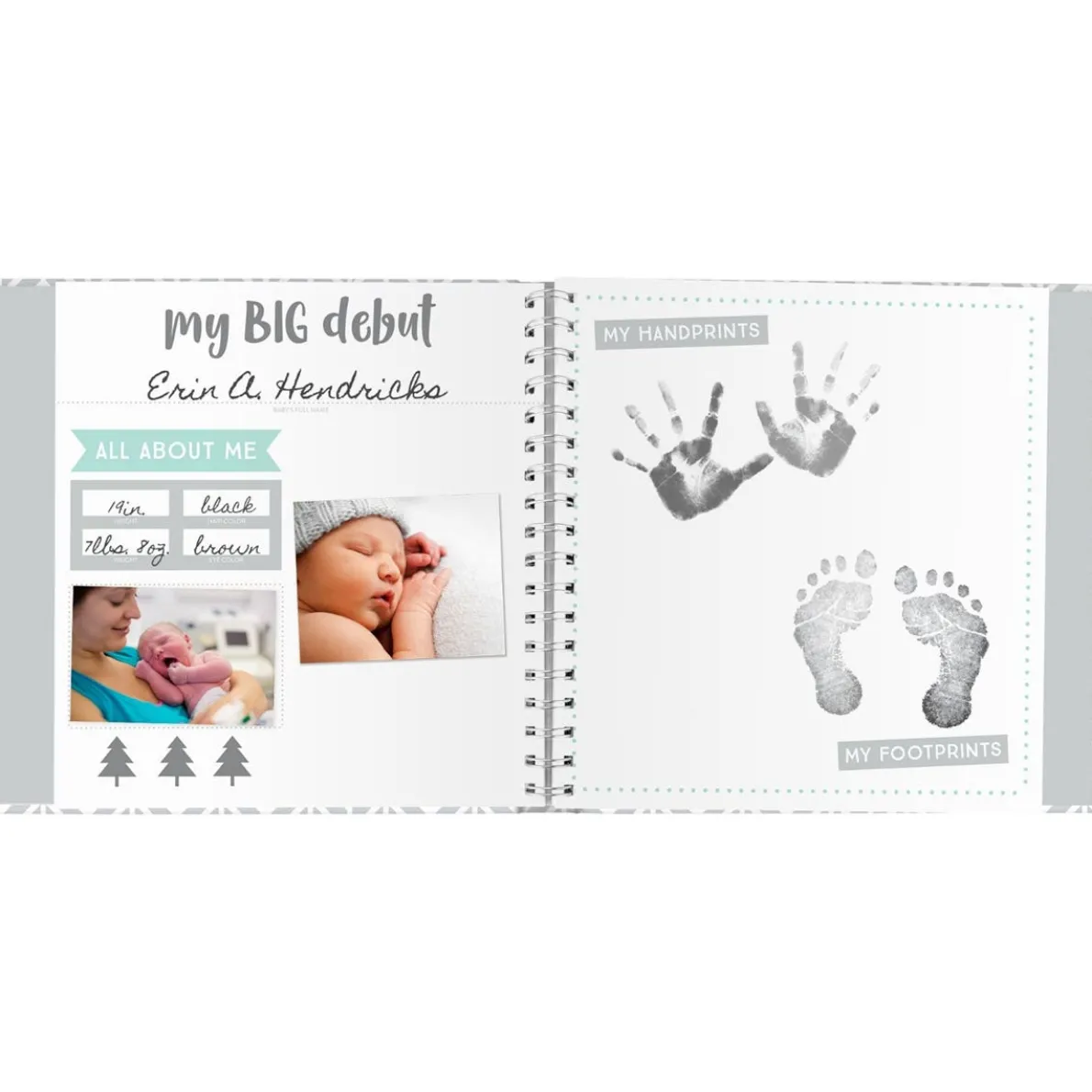 Baby Book & Sticker Set