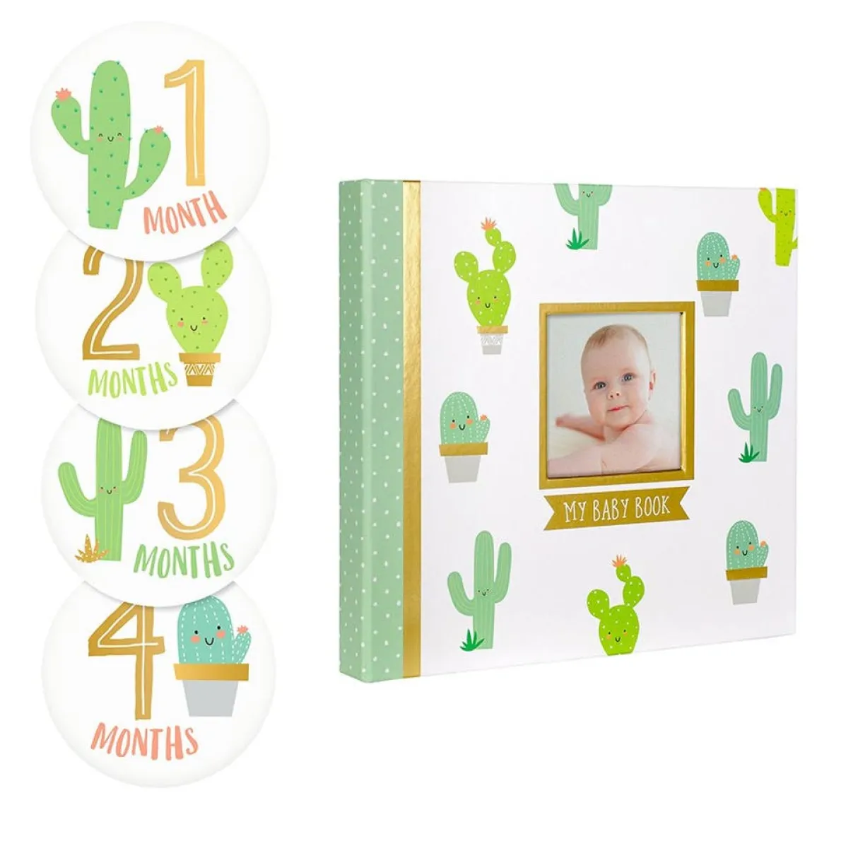 Baby Book & Sticker Set