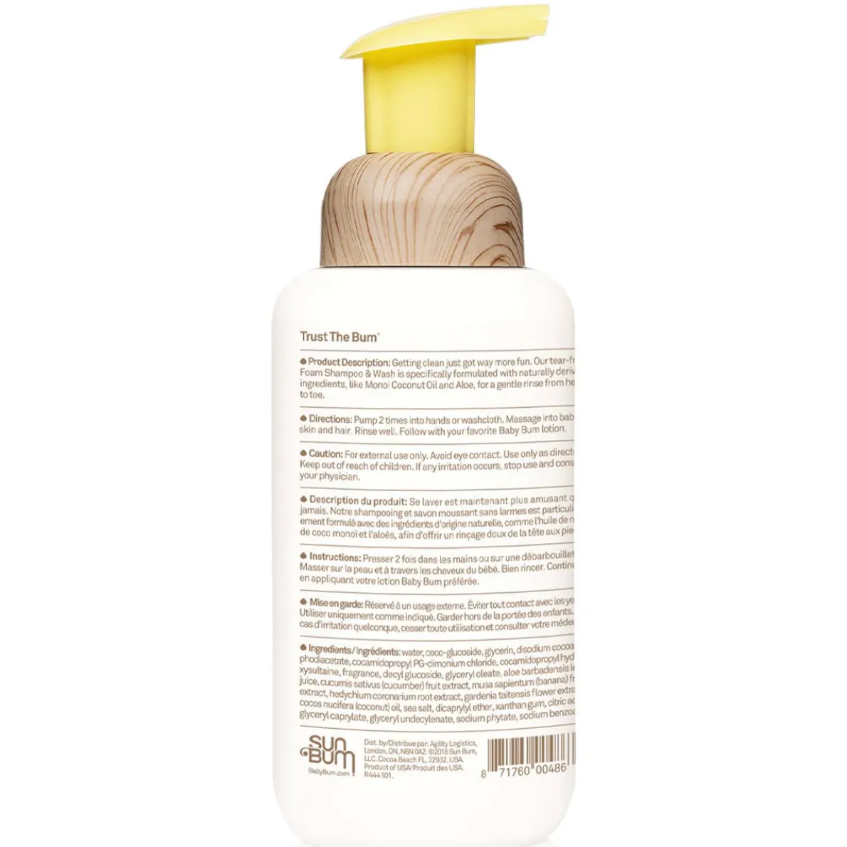 Baby Bum Foaming Shampoo & Wash