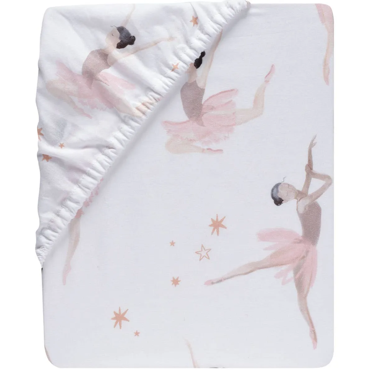 Ballerina Baby Crib Sheet