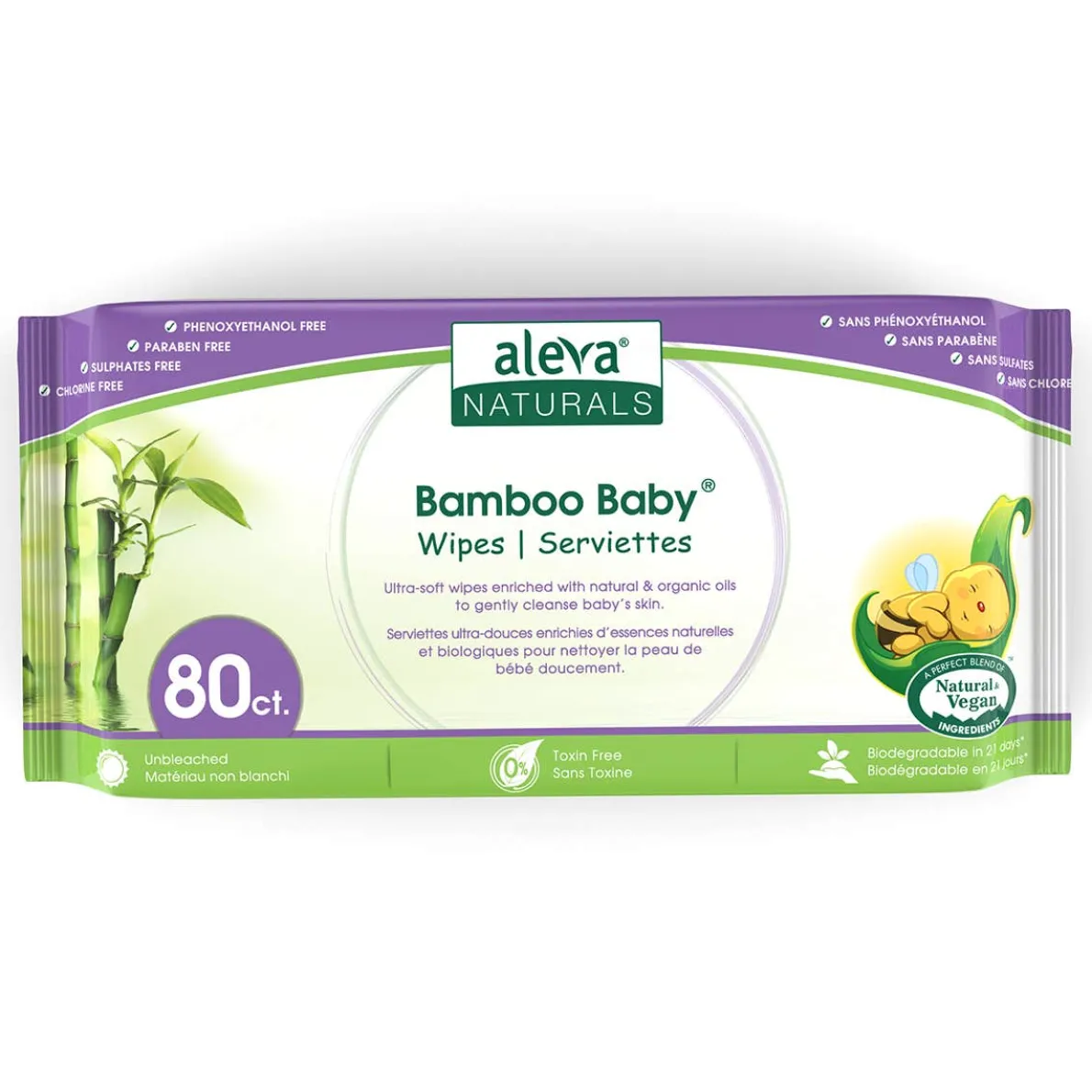 Bamboo Wipes (80ct)