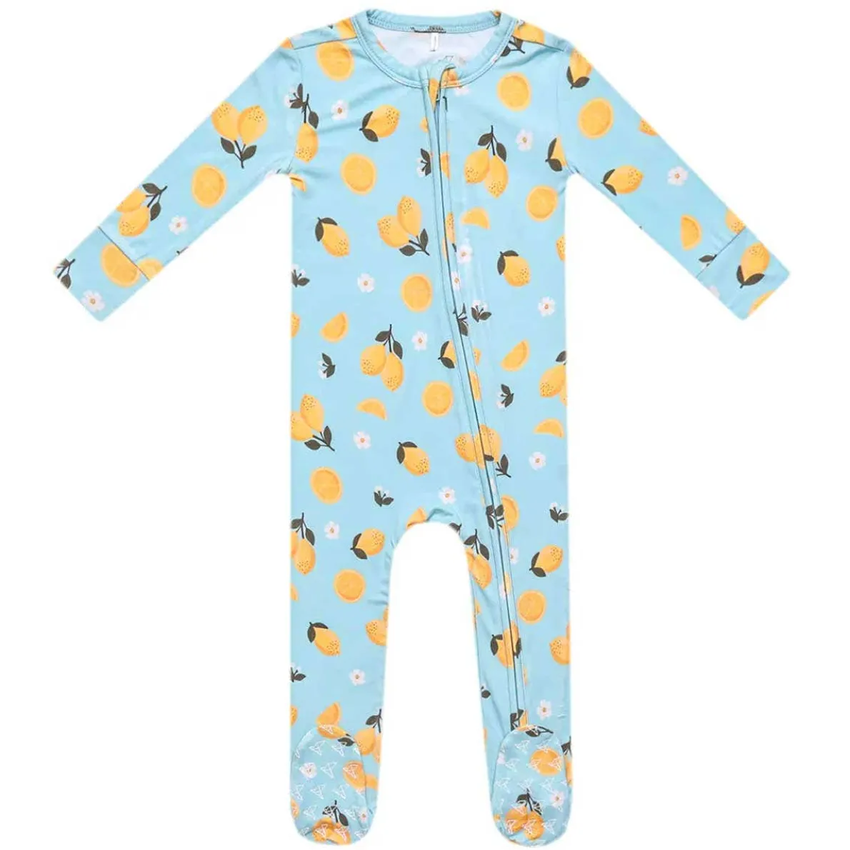 Bamboo Zip-Up Footie