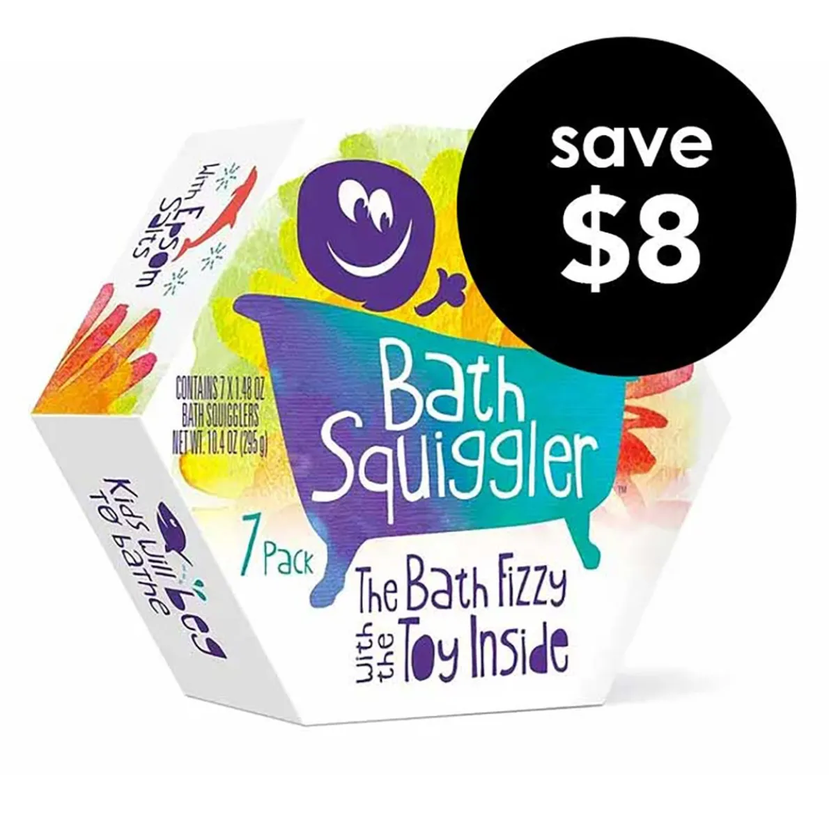 Bath Squiggler Gift Pack