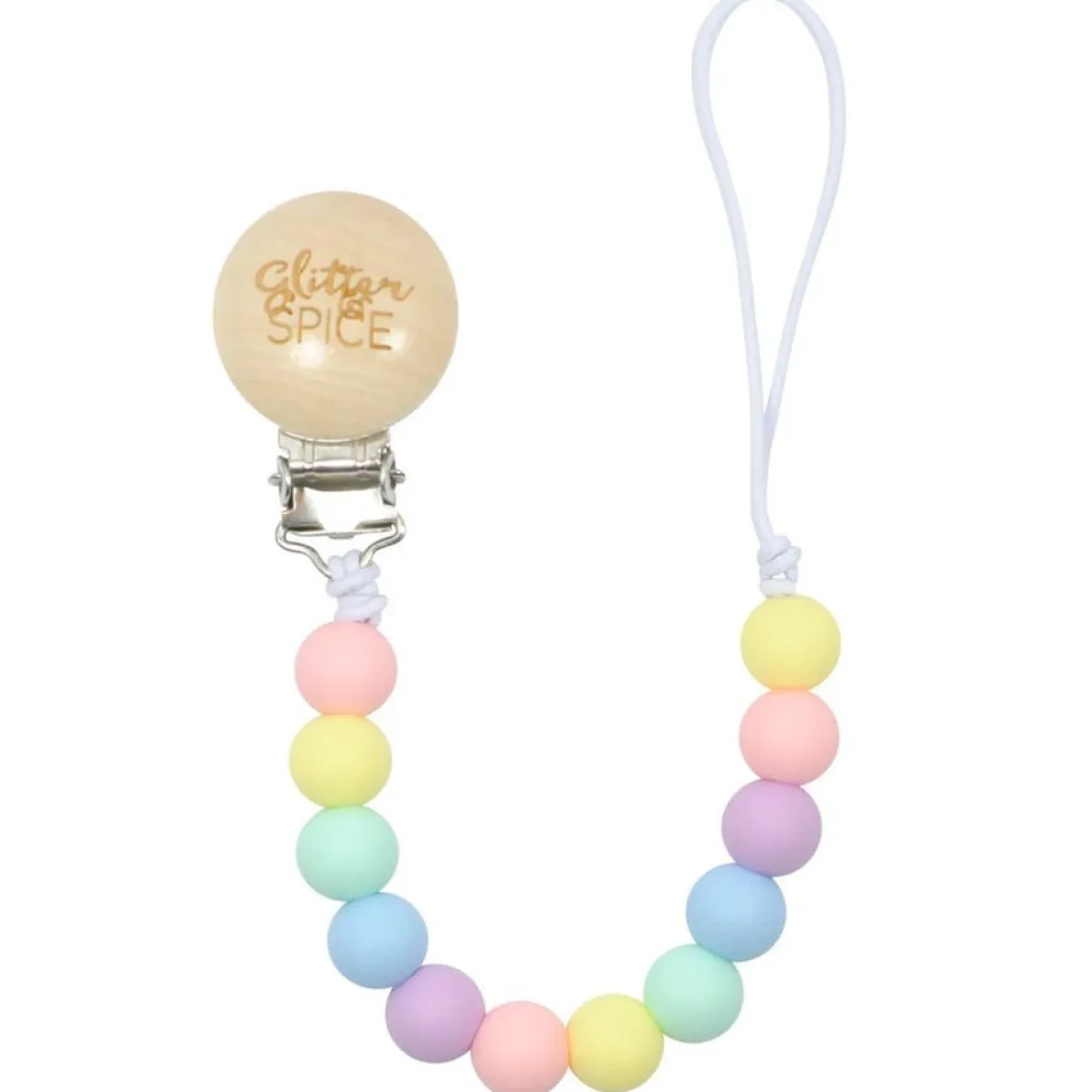 Bead Pacifier Clip