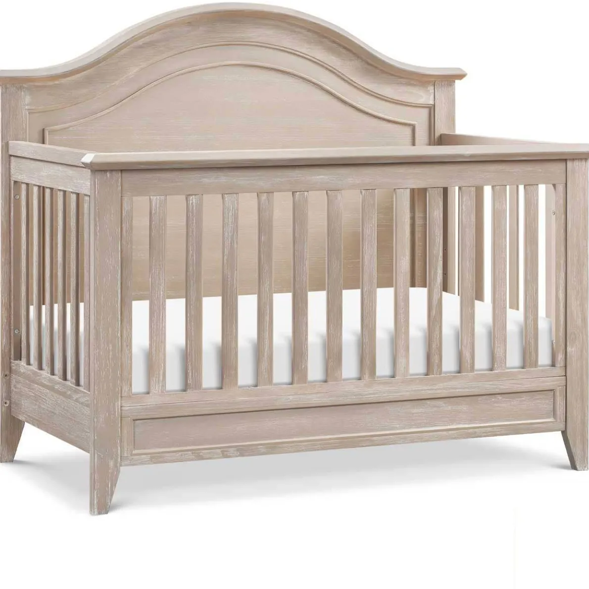 Beckett Curved Top 4-in-1 Crib (Rustic)