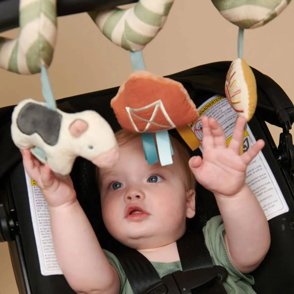 Bitzy Bespoke Spiral Car Seat Activity Toy