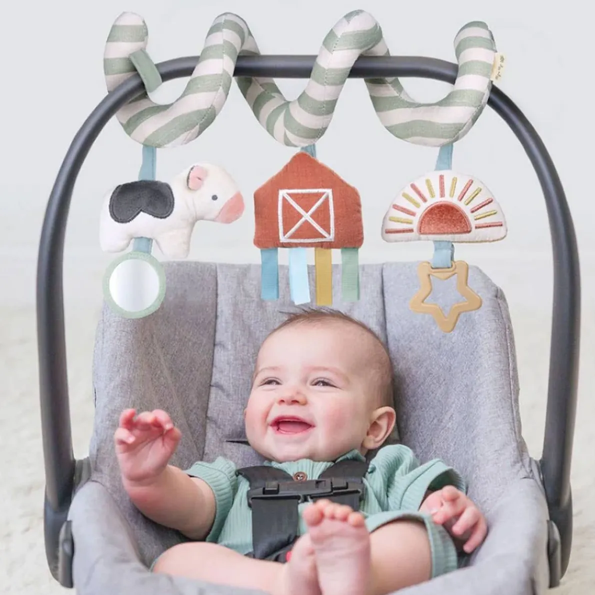 Bitzy Bespoke Spiral Car Seat Activity Toy