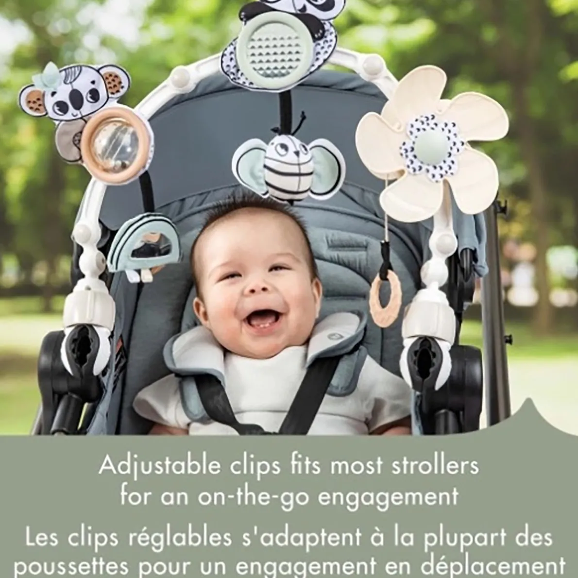 Black & White Decor Stroller Arch