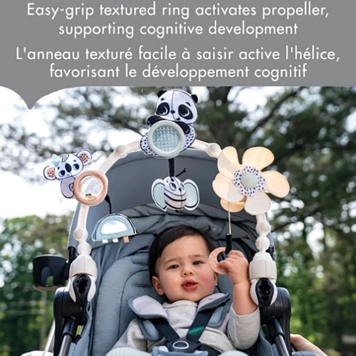 Black & White Decor Stroller Arch