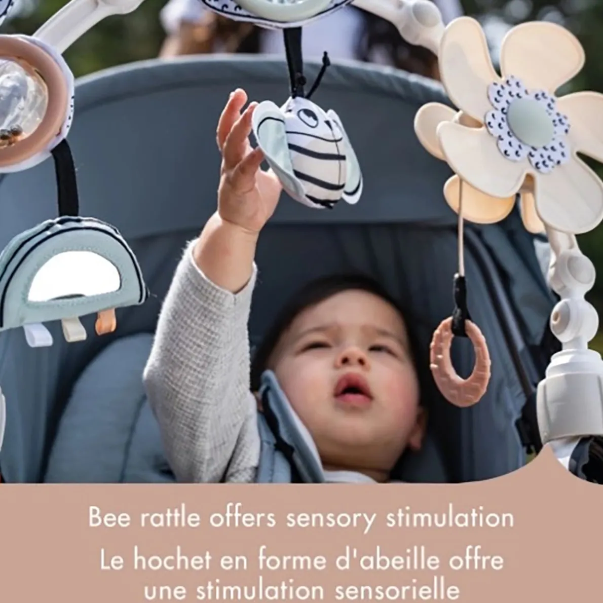 Black & White Decor Stroller Arch