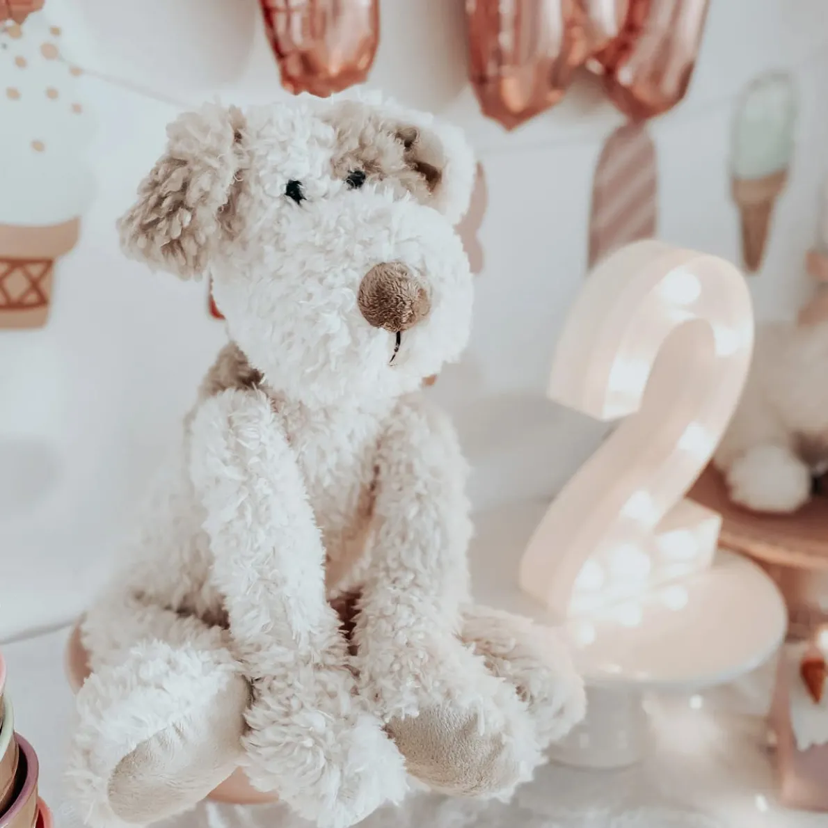 Bogart Shaggy Puppy Plush Toy