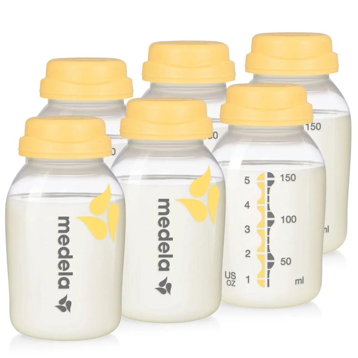 Breast Milk Collection & Storage Set 6 Pack (150 mL)