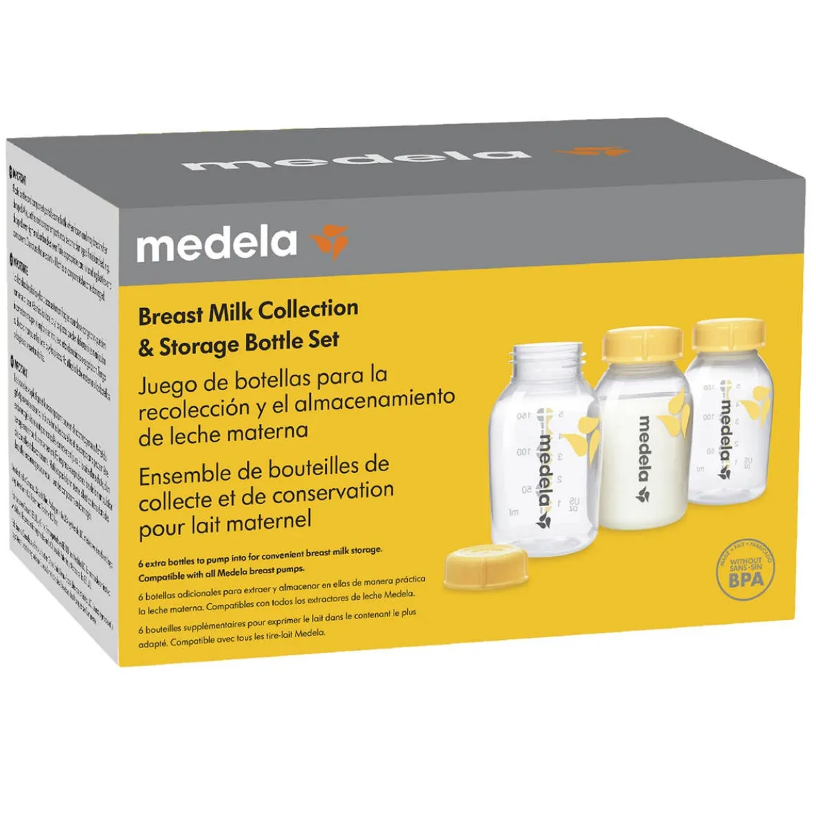 Breast Milk Collection & Storage Set 6 Pack (150 mL)