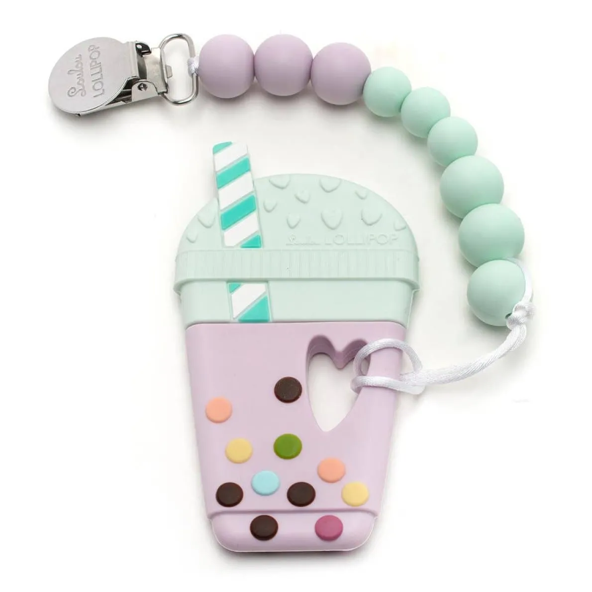 Bubble Tea Teether with Holder