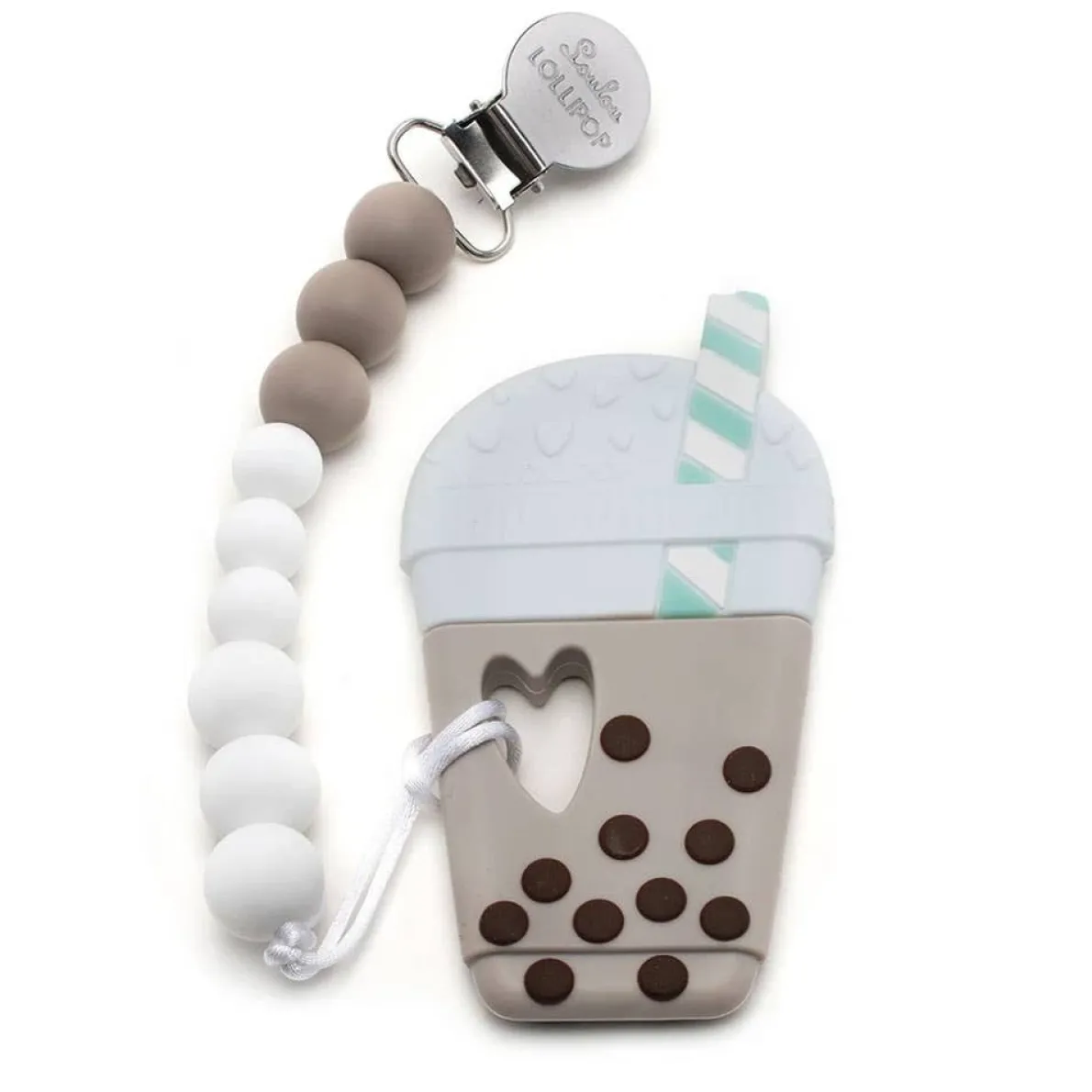 Bubble Tea Teether with Holder