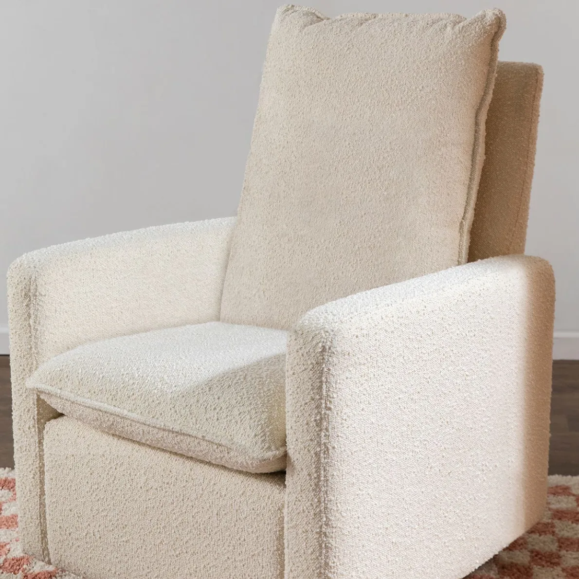 Cali Boucle Pillowback Glider