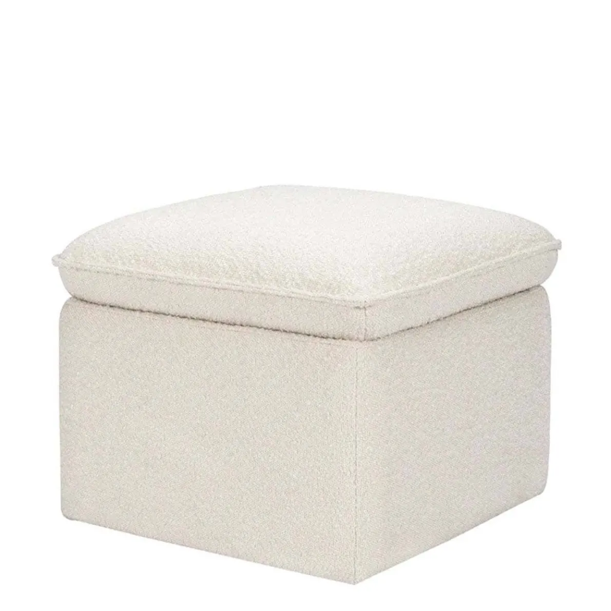 Cali Boucle Storage Ottoman