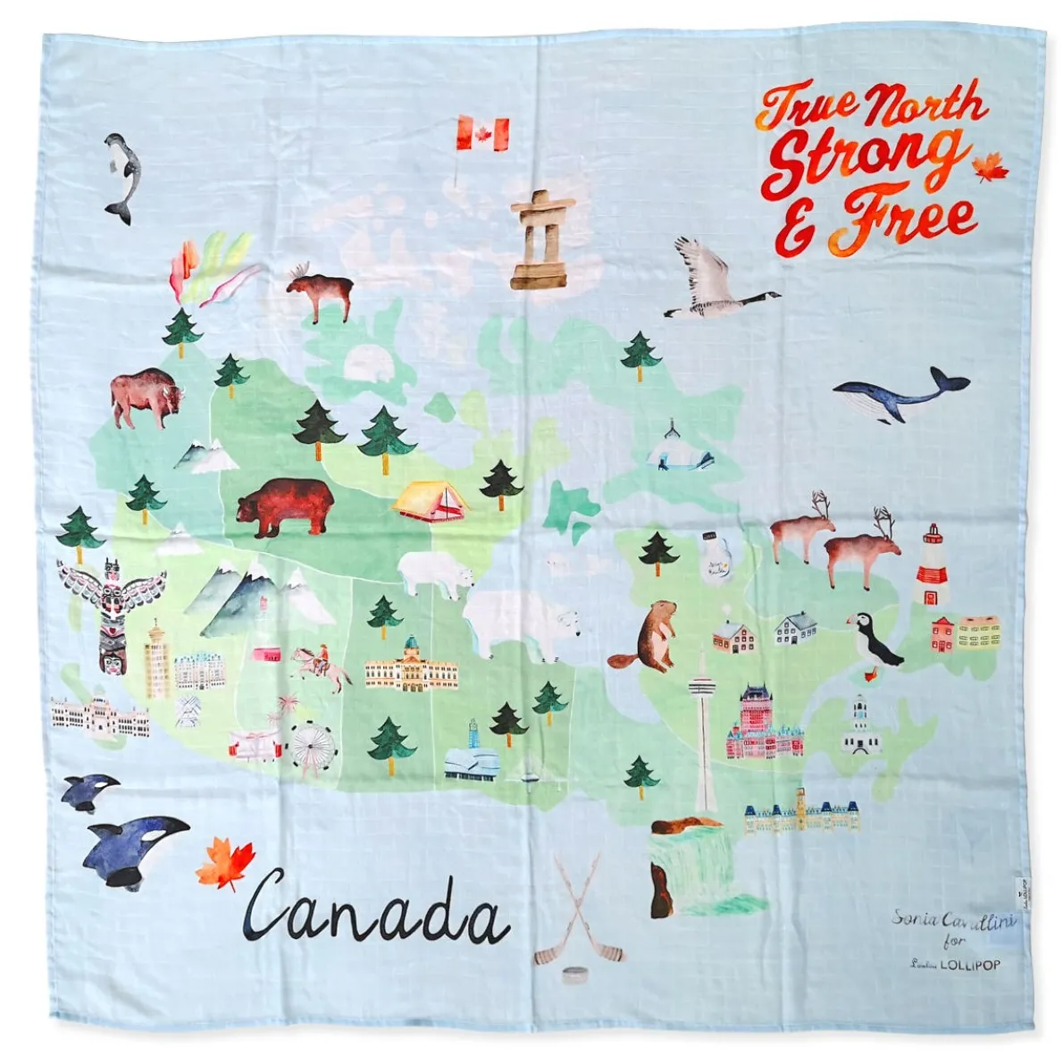 Canada Swaddle Blanket
