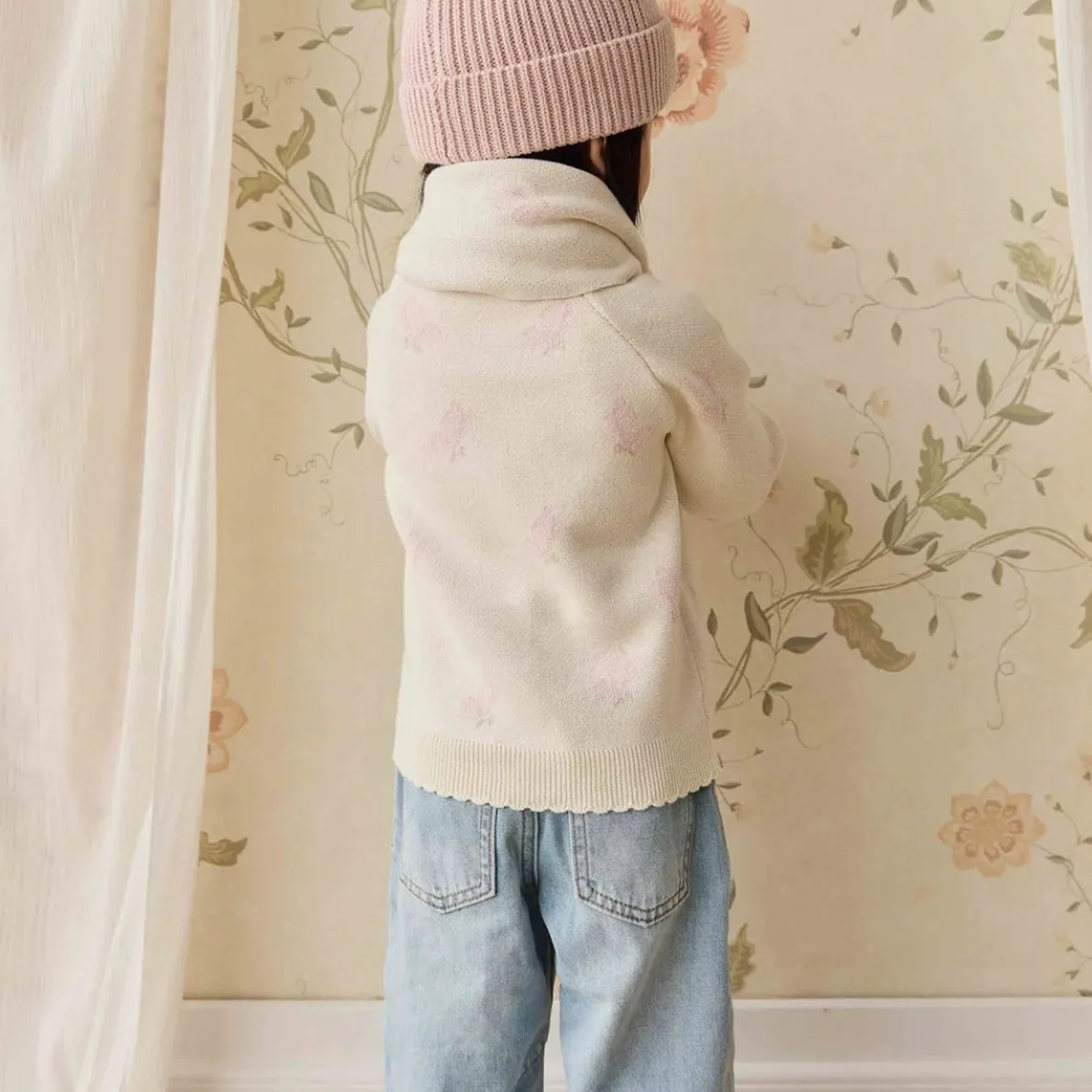 Cassie Jacquard Cardigan