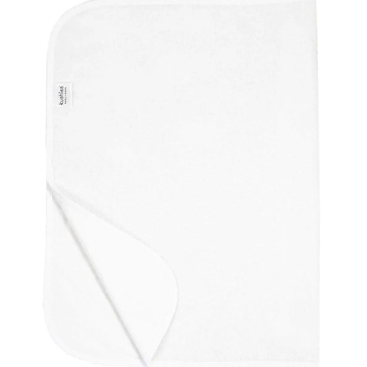 Change Pad Bonded White Terry