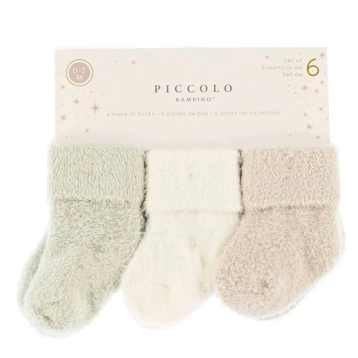 Chenille Socks (6 Pack)