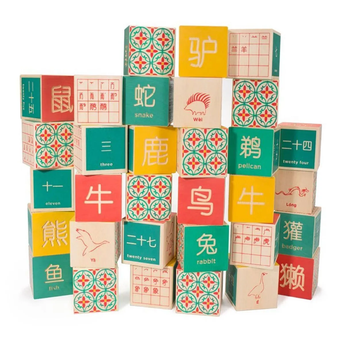 Chinese Character Blocks