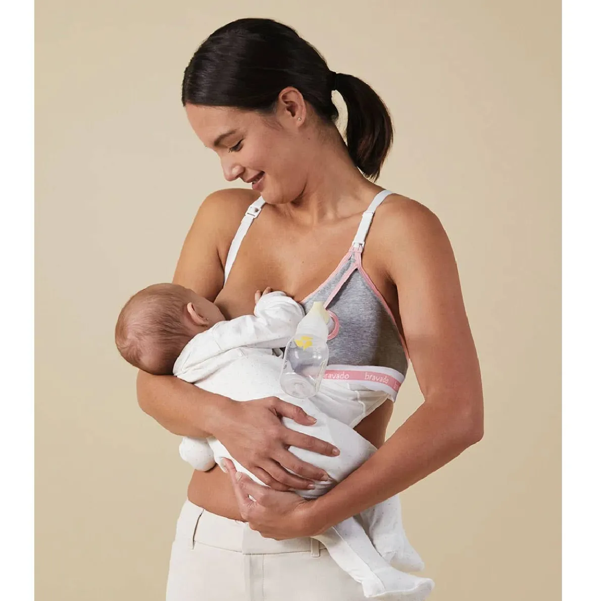 Clip & Pump Nursing Bra Accessory