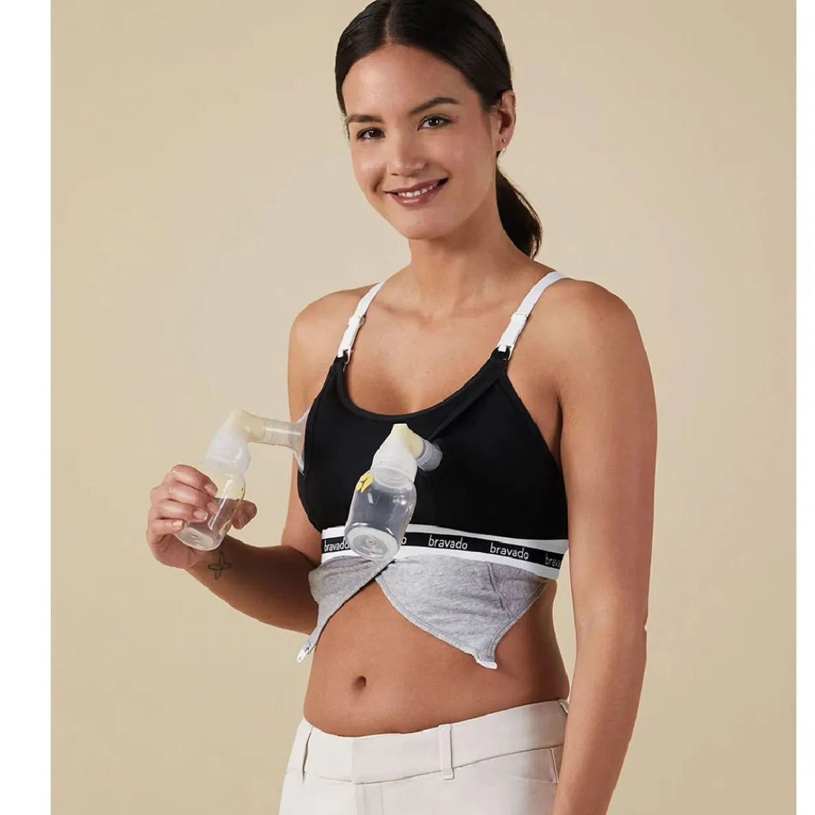 Clip & Pump Nursing Bra Accessory