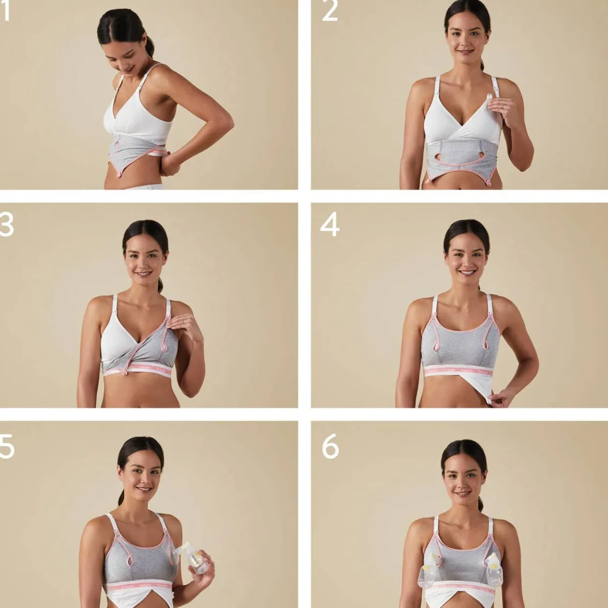 Clip & Pump Nursing Bra Accessory