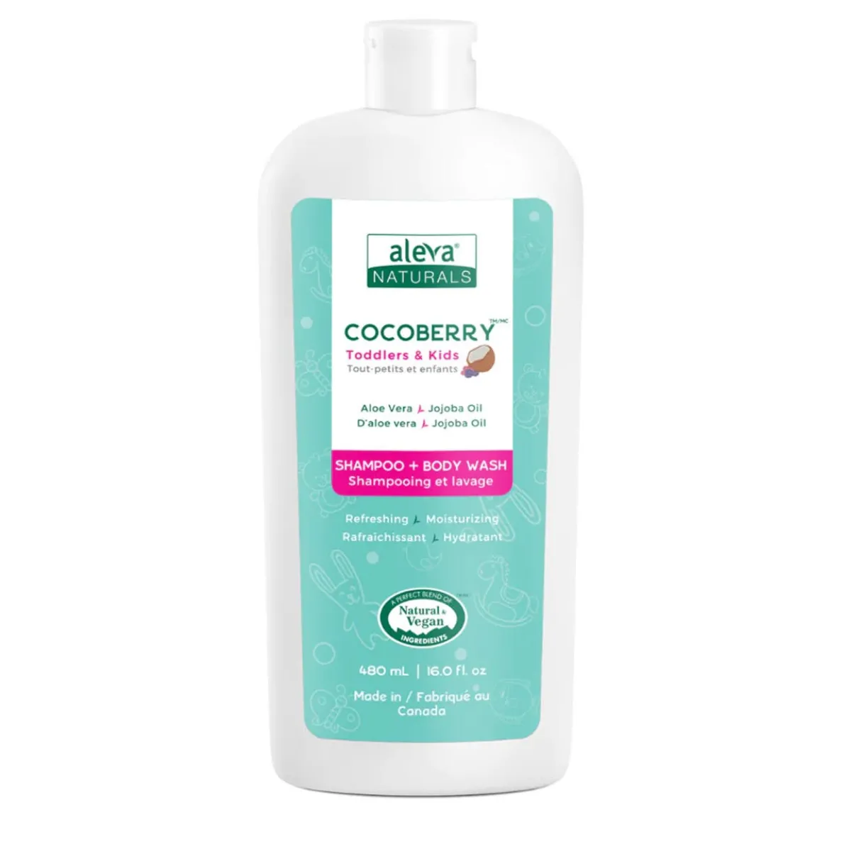 Cocoberry Toddler & Kids Shampoo & Body Wash (480 mL)