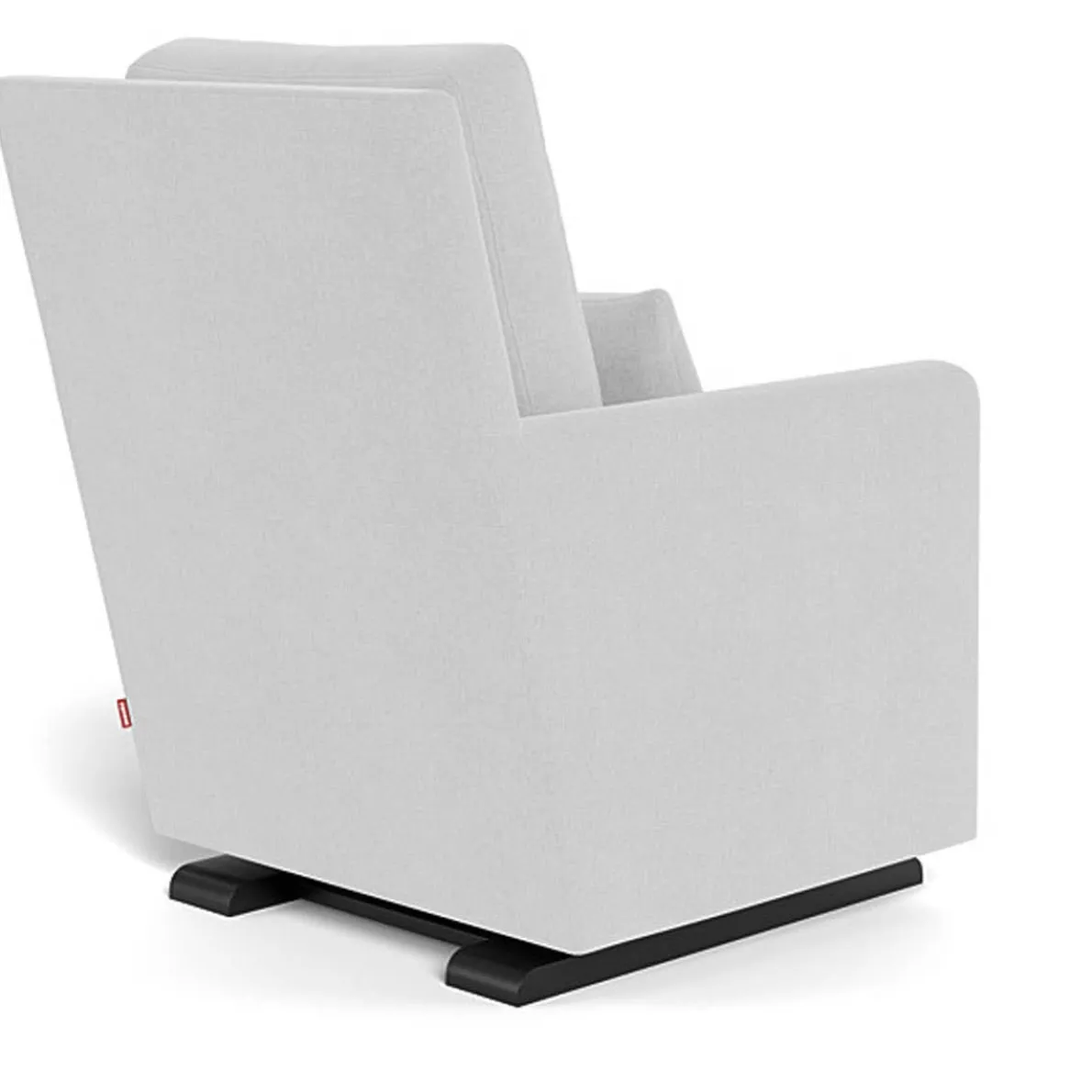 Como Glider - Fabric with Espresso Base