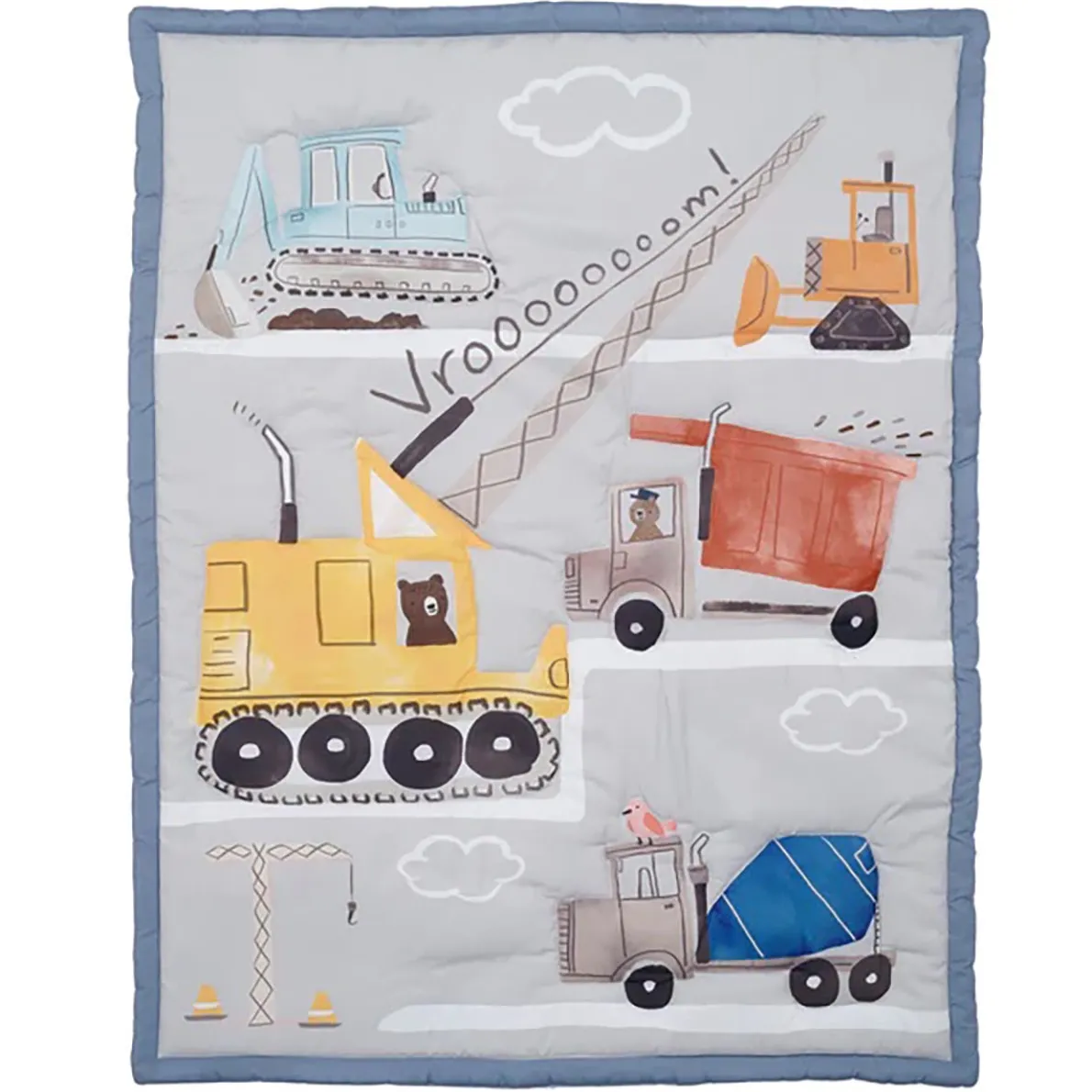 Construction Zone 3 Piece Crib Set