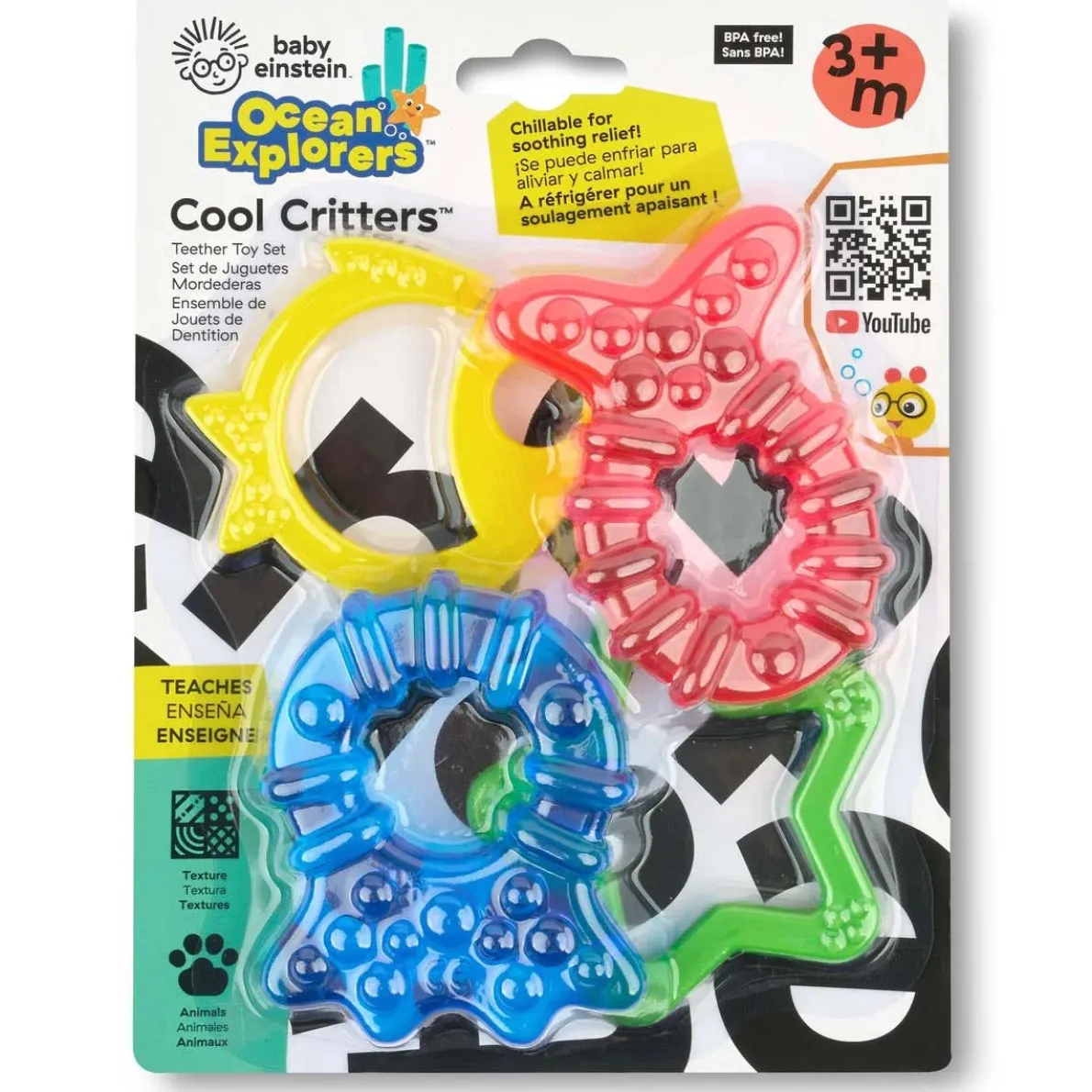 Cool Critters Teether Toy Set