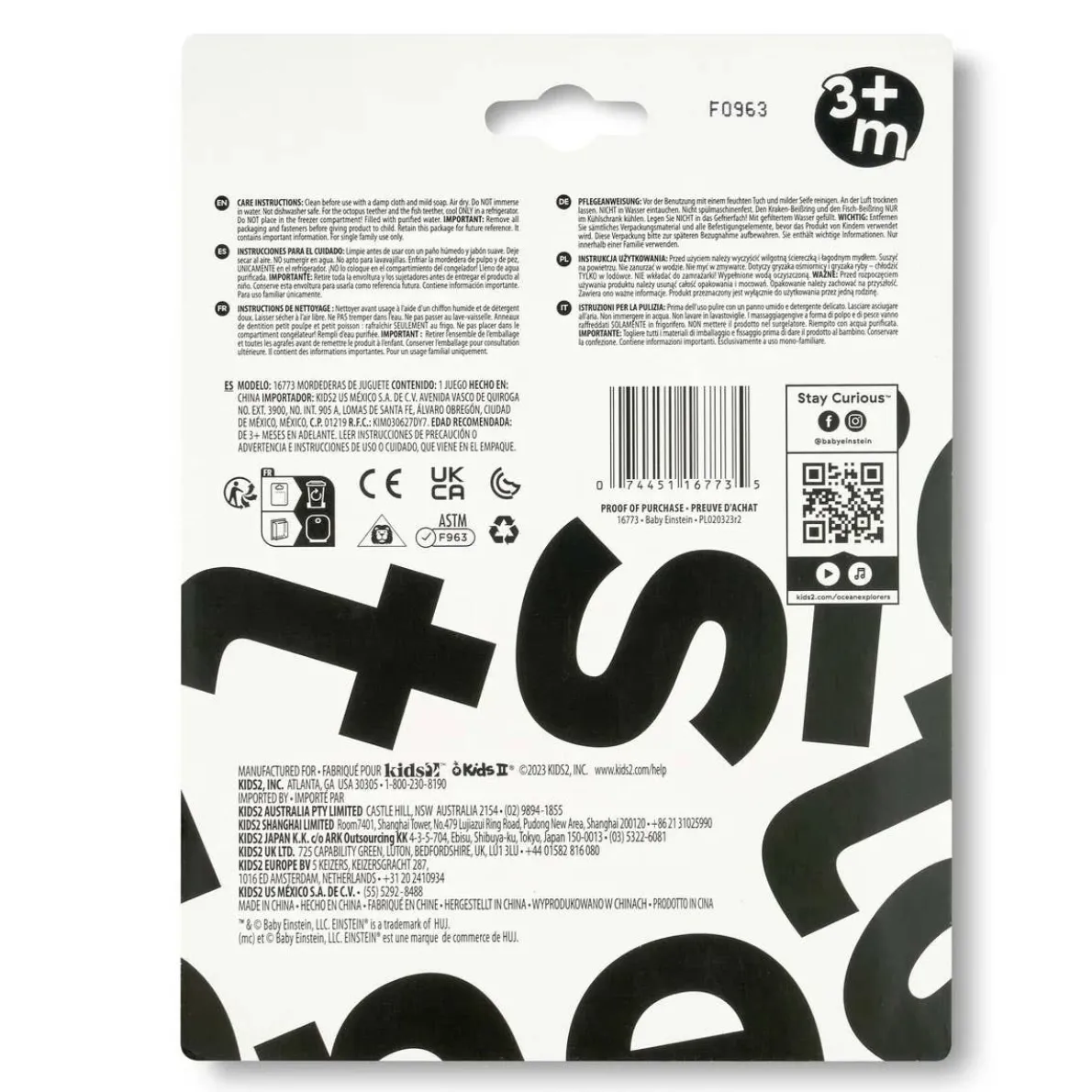 Cool Critters Teether Toy Set