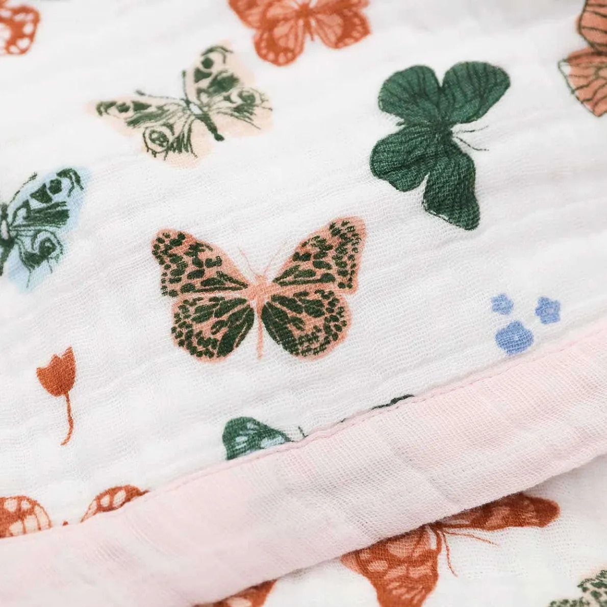 Cotton Muslin Baby Quilt