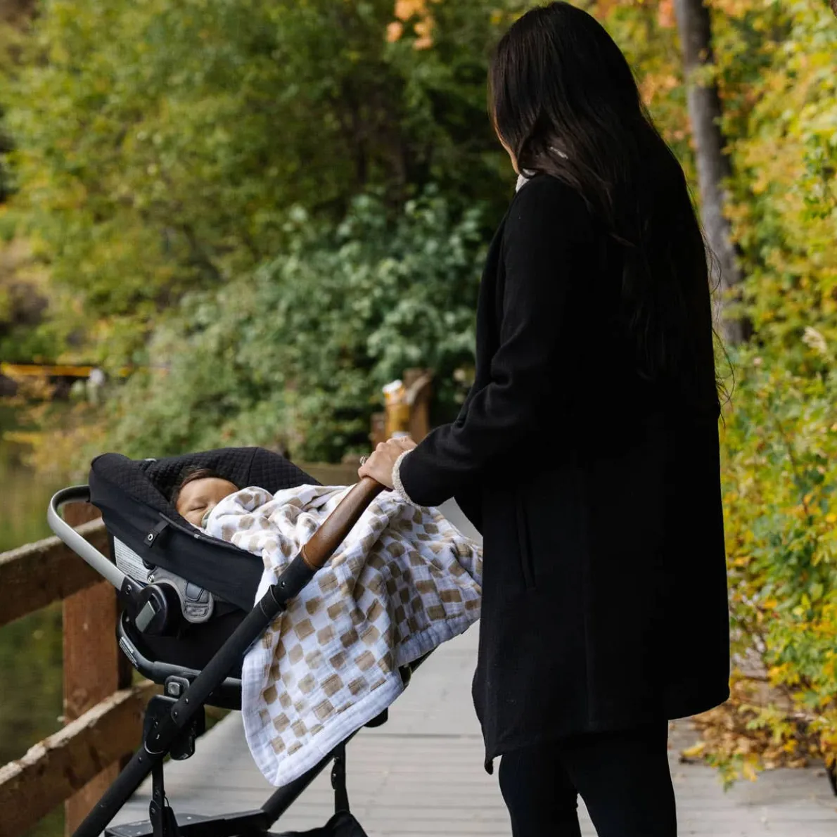 Cotton Muslin Baby Quilt