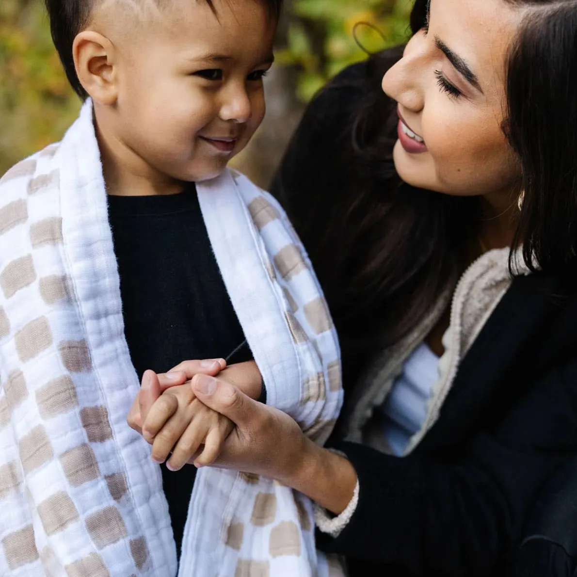 Cotton Muslin Baby Quilt