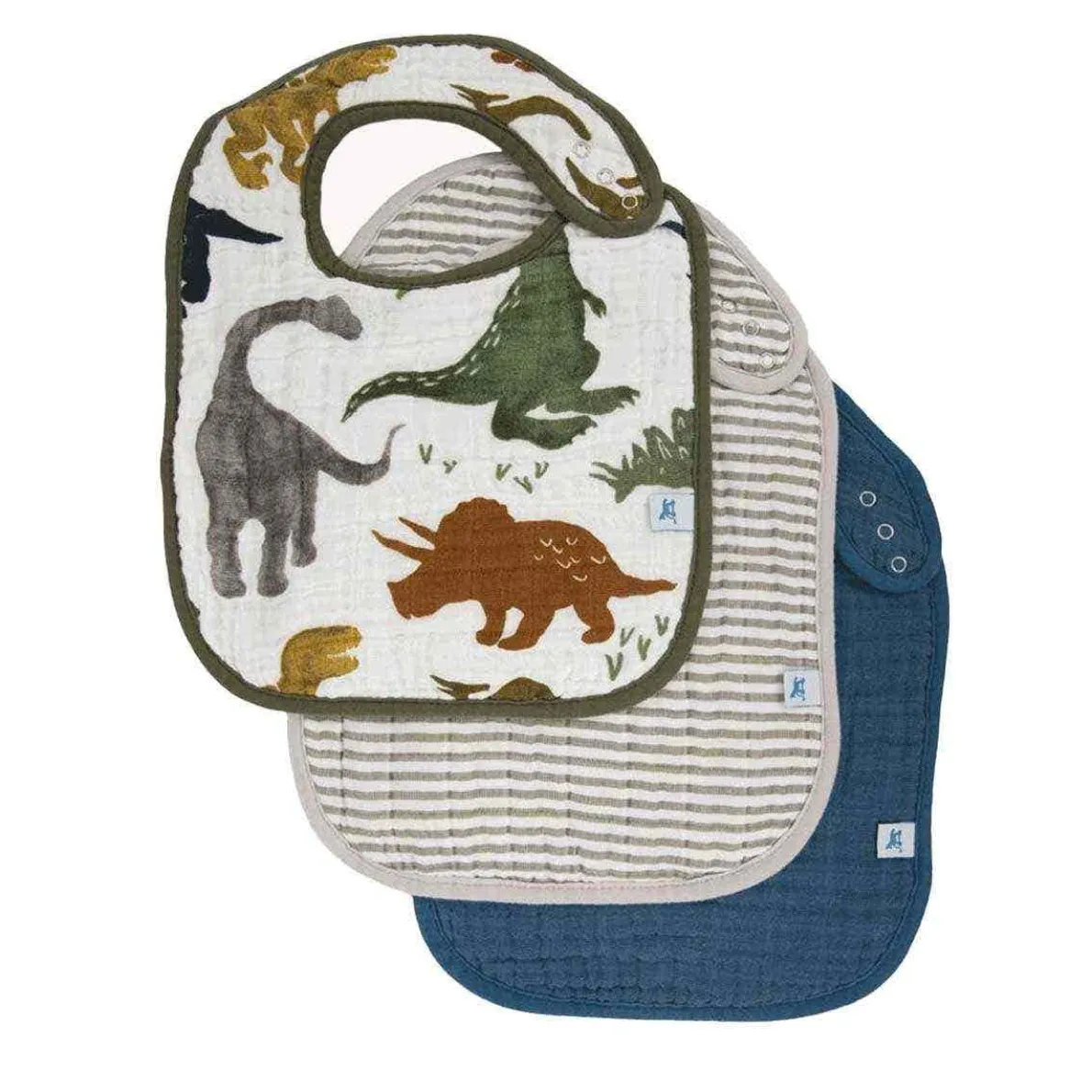 Cotton Muslin Classic Bib (3 Pack)