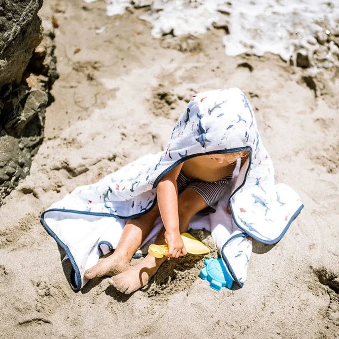 Cotton Toddler Hooded Towel