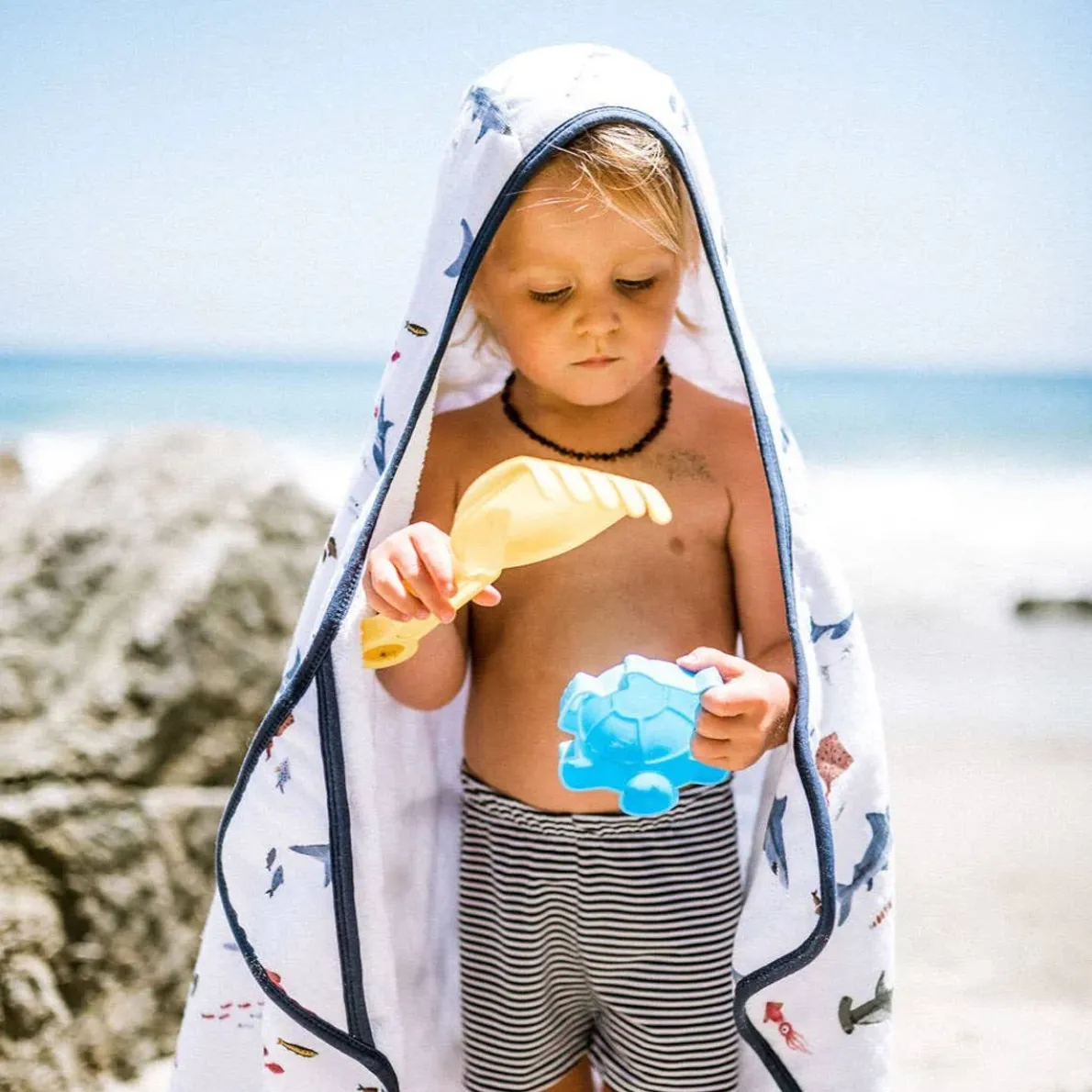 Cotton Toddler Hooded Towel