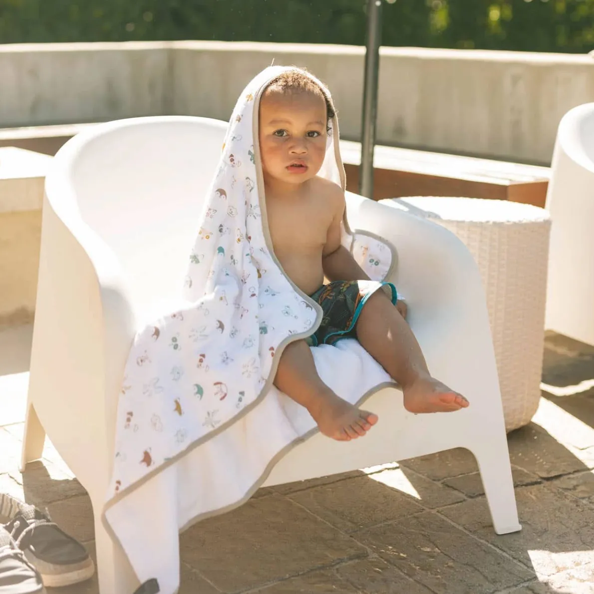 Cotton Toddler Hooded Towel