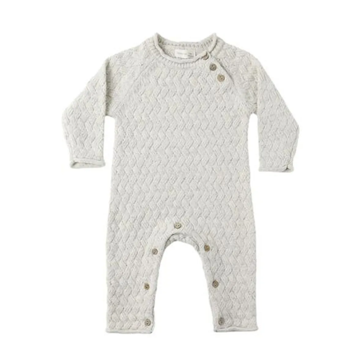 Cozy Heather Knit Jumpsuit