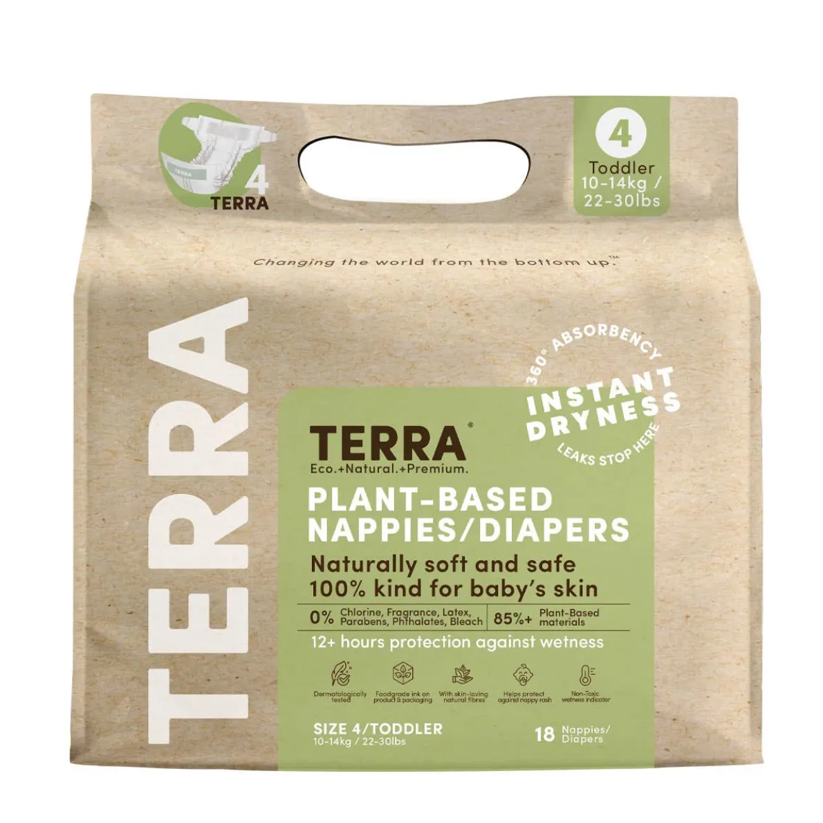 Diapers Size 4 (Toddler)