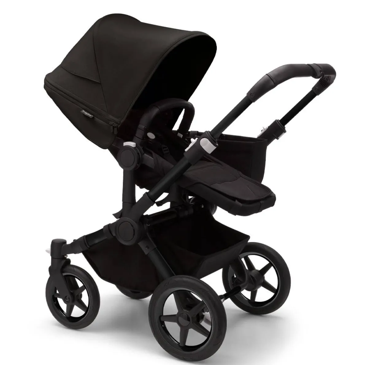 Donkey5 Mono Complete Stroller (Black Frame) - Black/Midnight Black