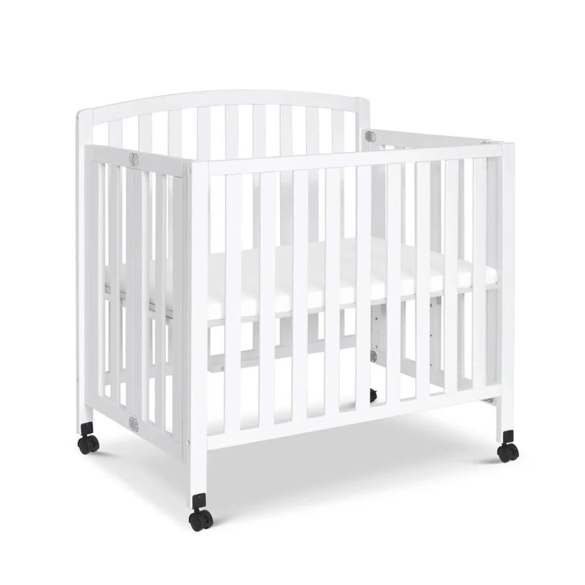 Dylan 3-in-1 Folding Convertible Mini Crib