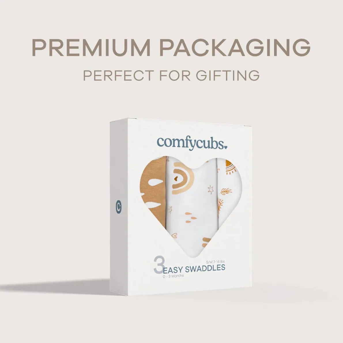 Easy Swaddles (3 Pack)